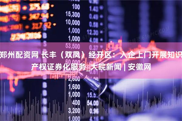 郑州配资网 长丰（双凤）经开区：入企上门开展知识产权证券化服务_大皖新闻 | 安徽网