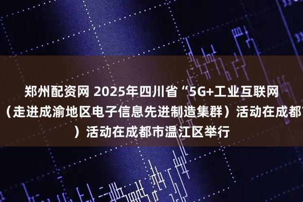 郑州配资网 2025年四川省“5G+工业互联网”百城千园行（走进成渝地区电子信息先进制造集群）活动在成都市温江区举行