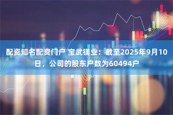 配资知名配资门户 宝武镁业：截至2025年9月10日，公司的股东户数为60494户